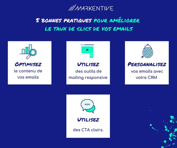 5 bonnes pratiques pour améliorer le taux de clics de vos emails