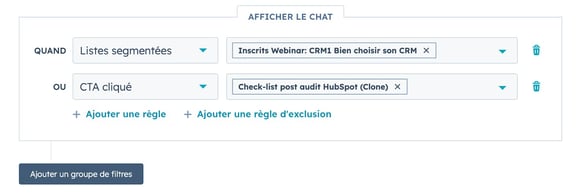 personnaliser chatbot hubspot