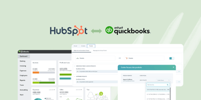 intégration hubspot quickbooks