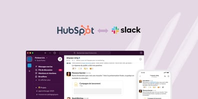 Intégration HubSpot- Slack 
