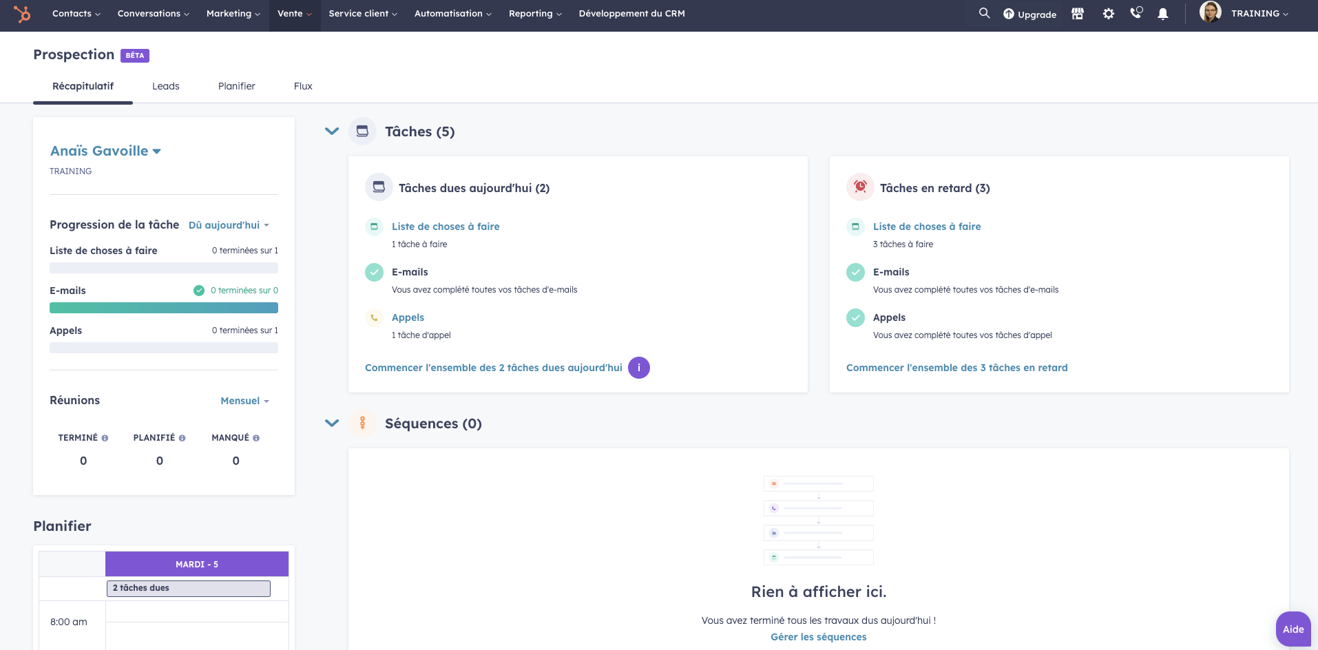 Espace de prospection hubspot - news inbound 2023