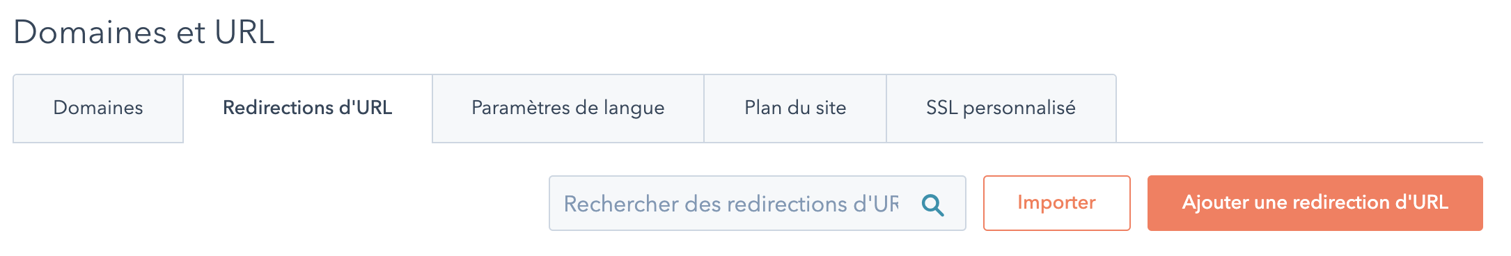 redirection 301 hubspot