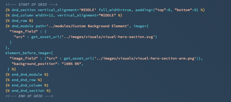 Hubspot dnd module
