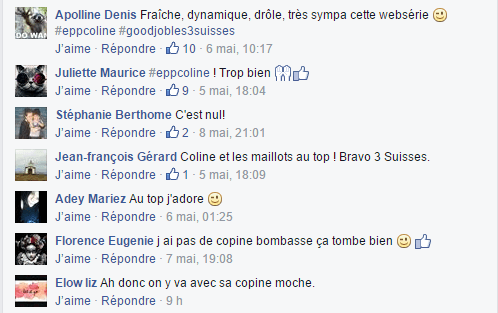 3suisses : une websérie bien accueillie