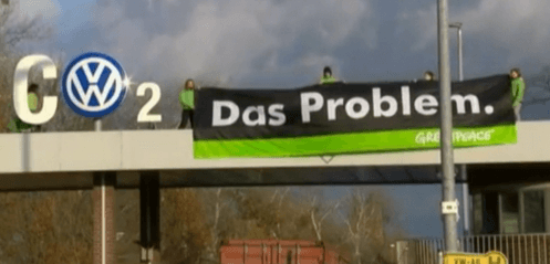CO2 VW Greenpeace