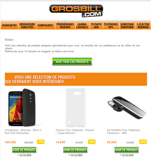 Marketing automatisé : proposer des offres complémentaires