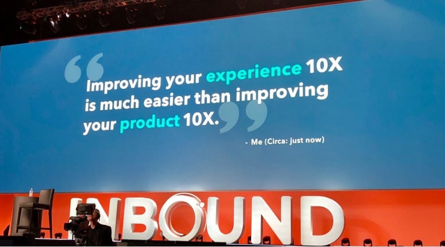 Improving experience is easier than improving product