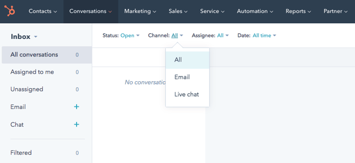 Inbox Conversations ServiceHub