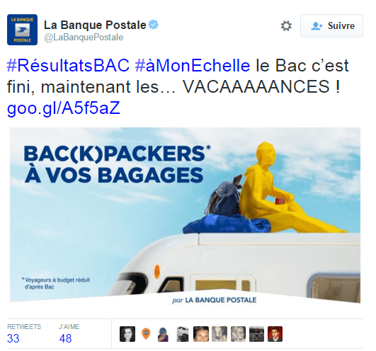 Inbound Marketing : La Banque Postable cible les étudiants
