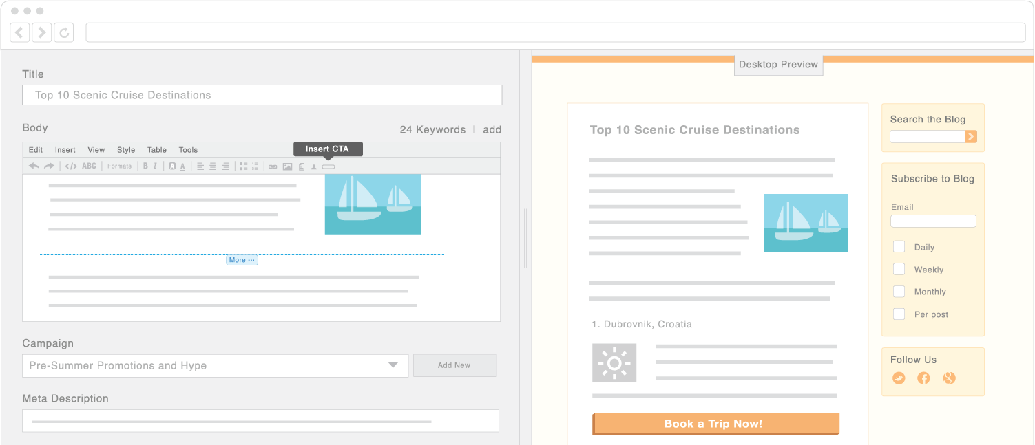 Différences entre le CMS Hubspot et Wordpress : le blog