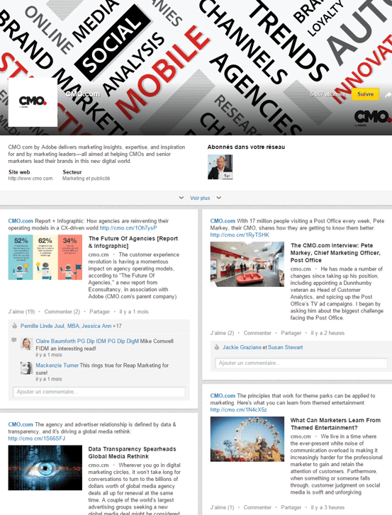 Page Linkedin : une page spéciale pour son coeur de cible