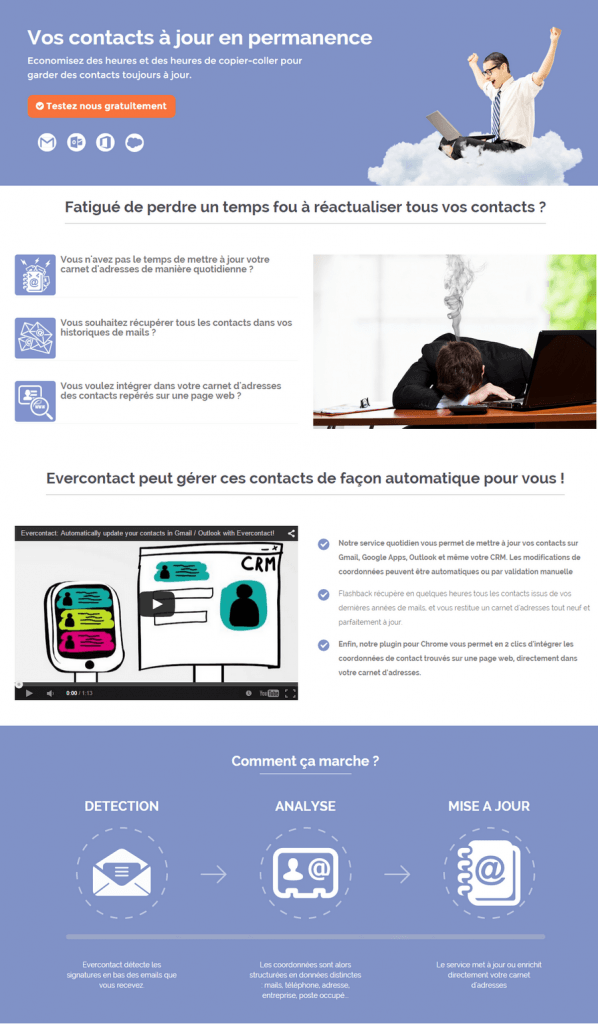 Landing page : pensez au contenu vendeur !