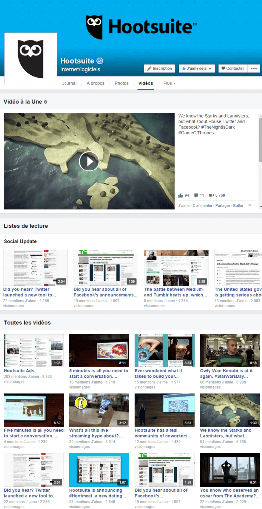 Facebook : un onglet vidéo qui concurrence les chaînes Youtube