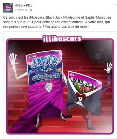 La FDJ met en scène ses tickets
