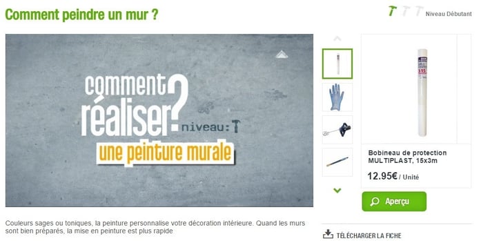 Leroy Merlin : réaliser une vidéo pour "nourrir" le prospect