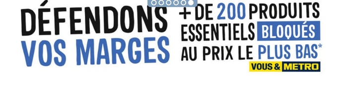 Ecommerce B2B : Metro adapte son langage à son cœur de cible