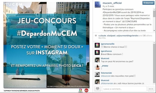 Instagram : organiser un concours