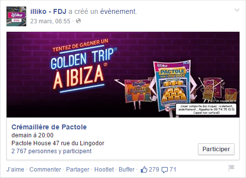 La FDJ promeut ses tickets de manière 2.0