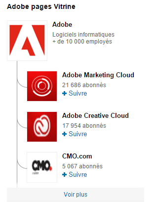 Page Linkedin : décliner sa page en pages Vitrine