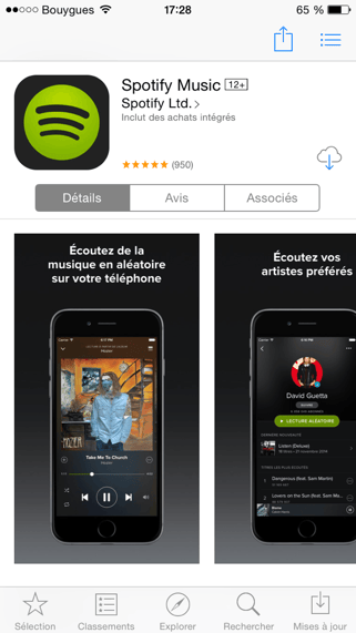L'application doit s'ouvrir directement