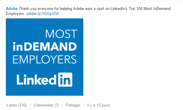 Page Linkedin : valoriser sa stratégie RH