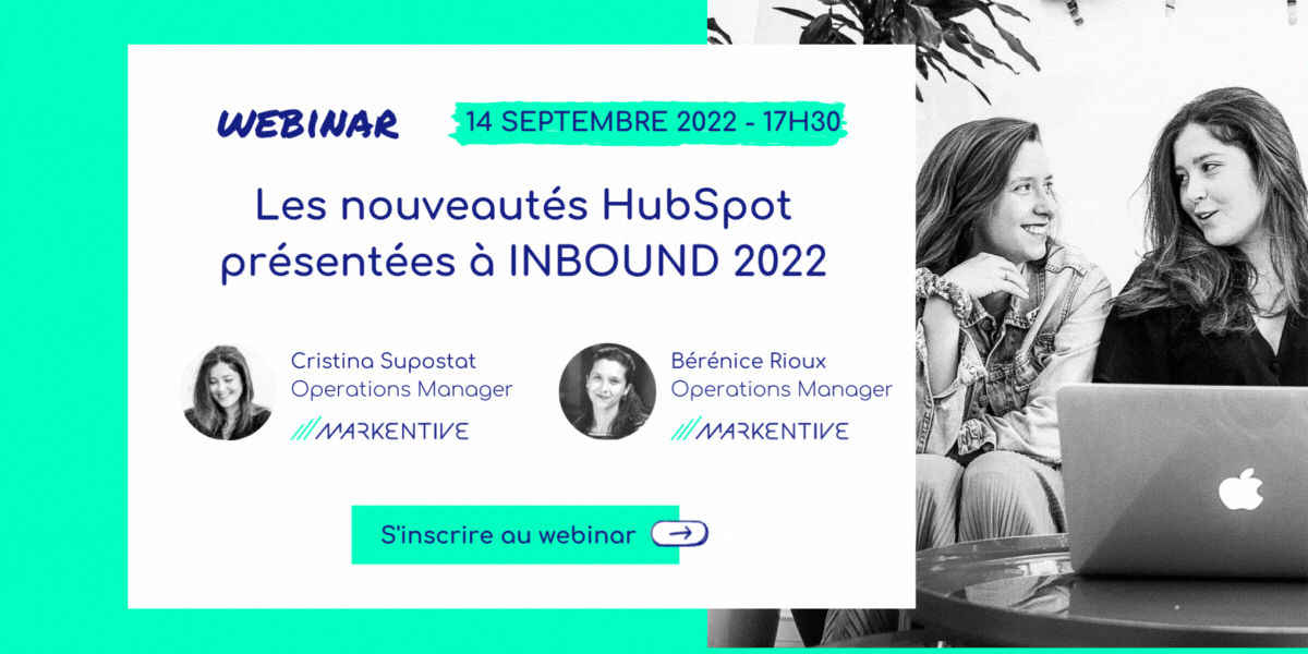 webinar nouveautés hubspot inbound 2022