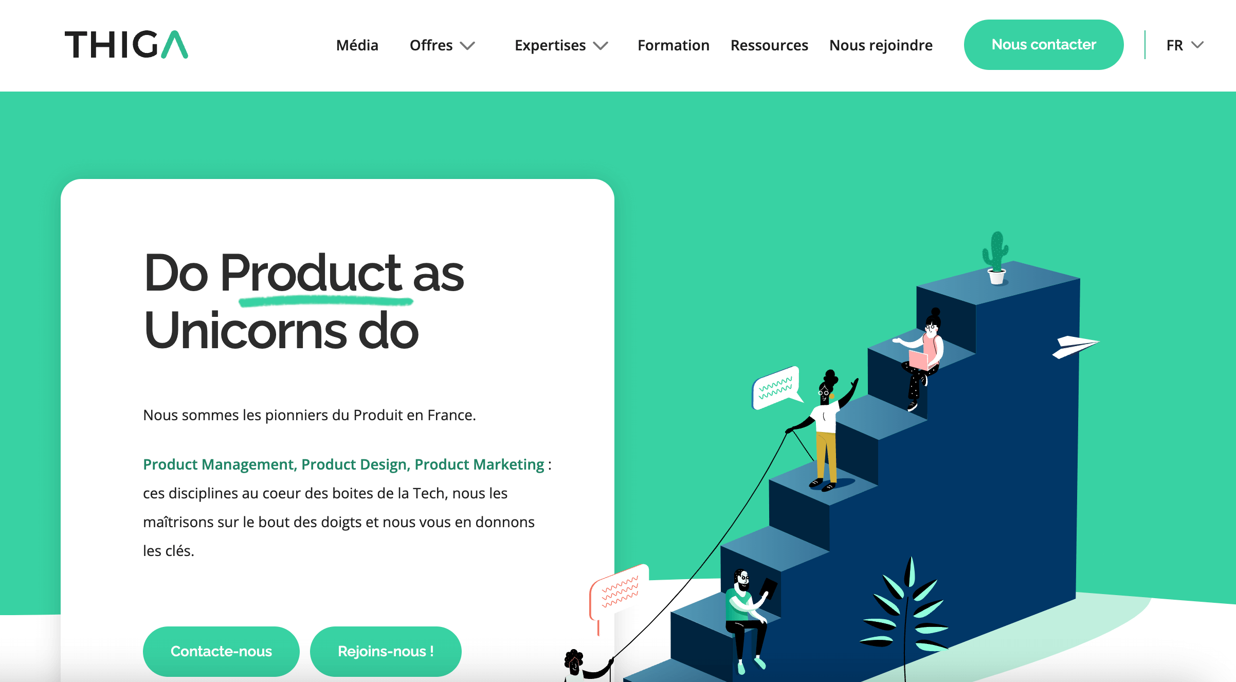 Thiga - CMS HubSpot
