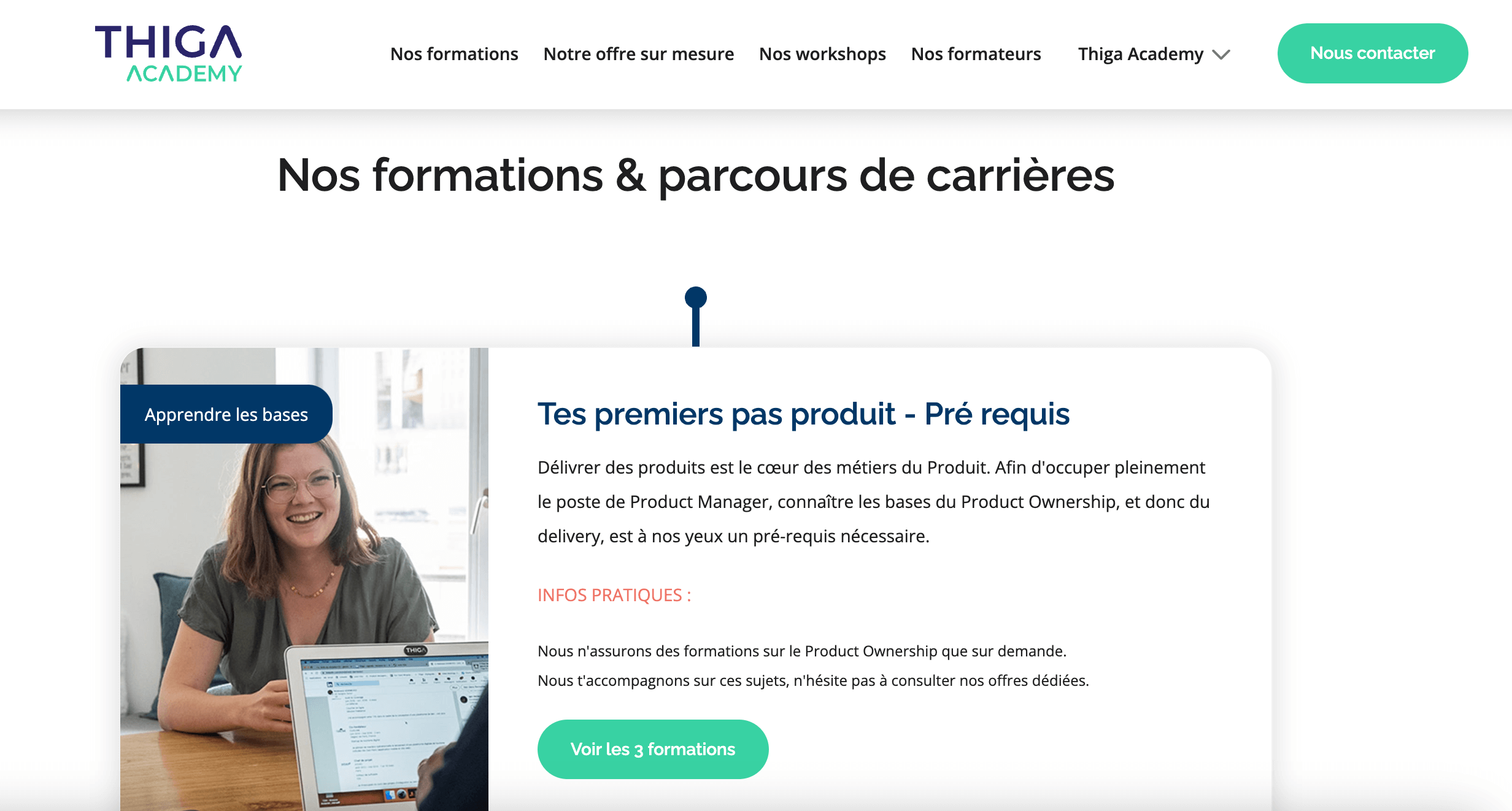Thiga Academy - CMS HubSpot