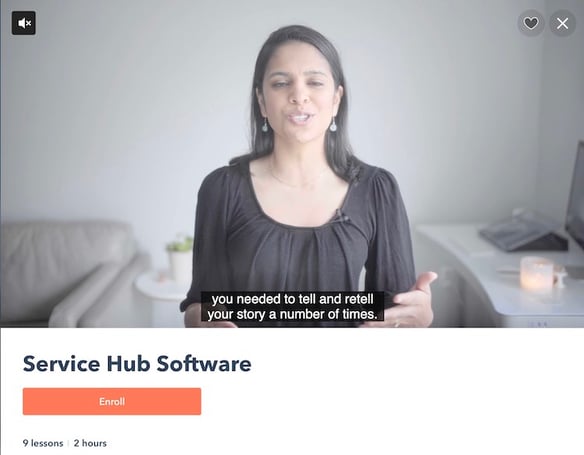 Vidéo formation hubspot service hub