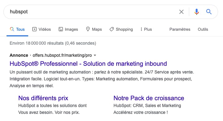 Annonces responsives Google Ads