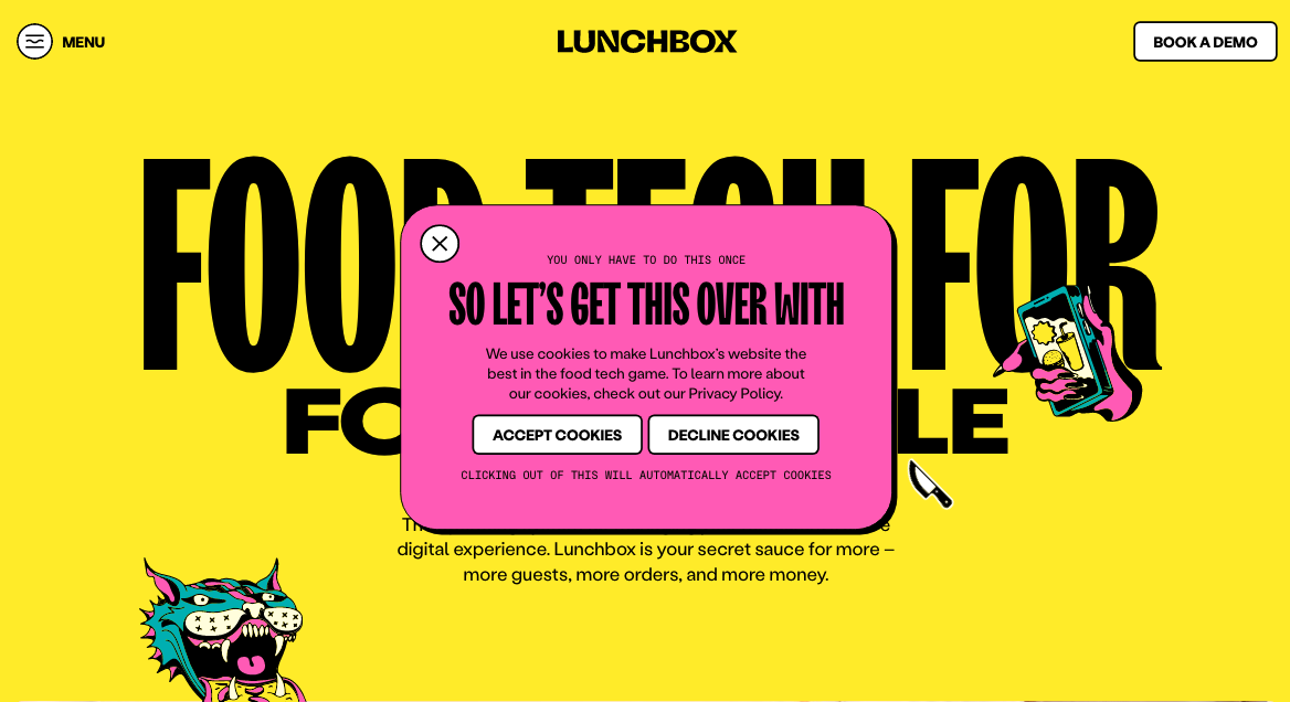 personnaliser texte gestion des cookies ux